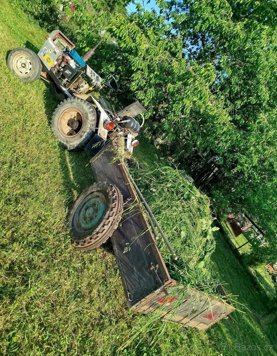 Malotraktor domácí výroby