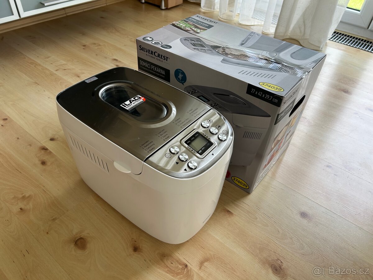 Domácí pekárna Silvercrest typ 374039/2104CZ