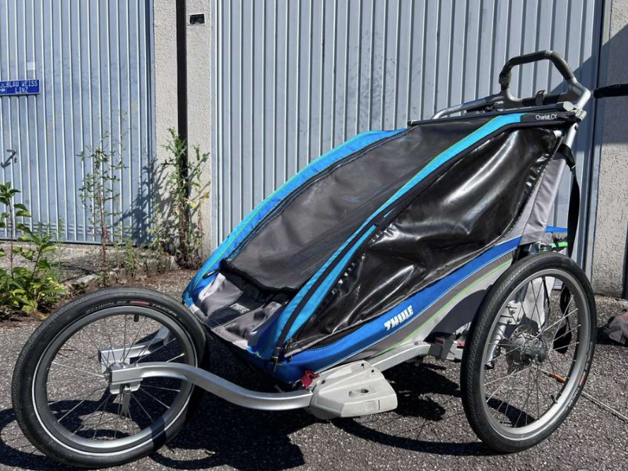 THULE CX2 vozík a kočárek pro 2 děti