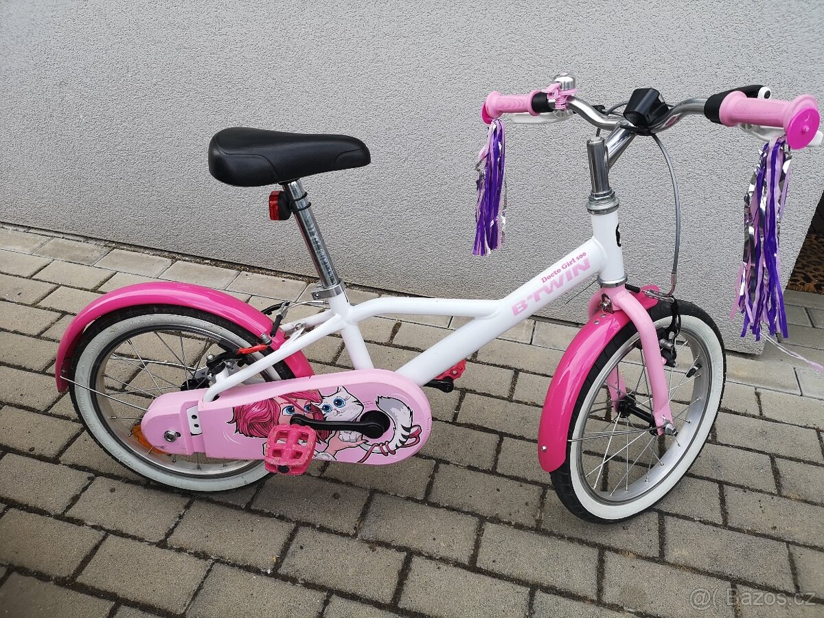 Dětské 16" kolo 500 4–6 let Doctogirl
