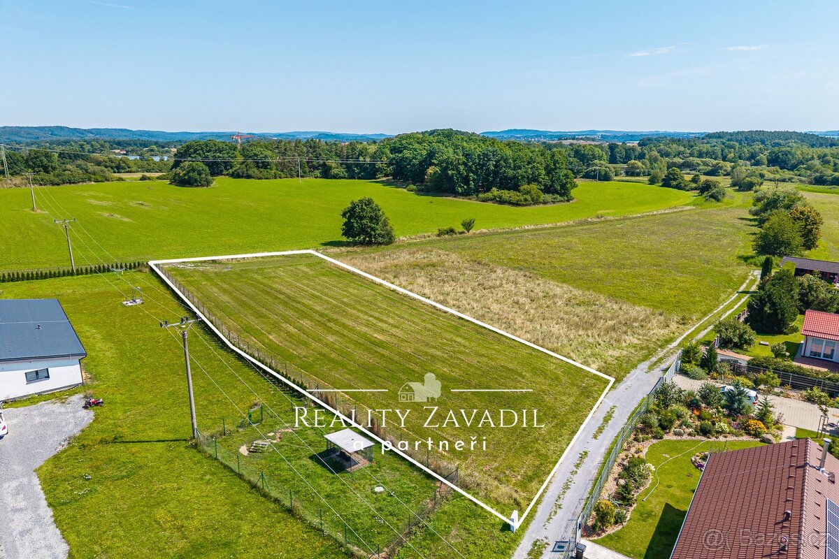 Prodej stavebního pozemku 2 291 m² – Dunávice u Netvořic, ok