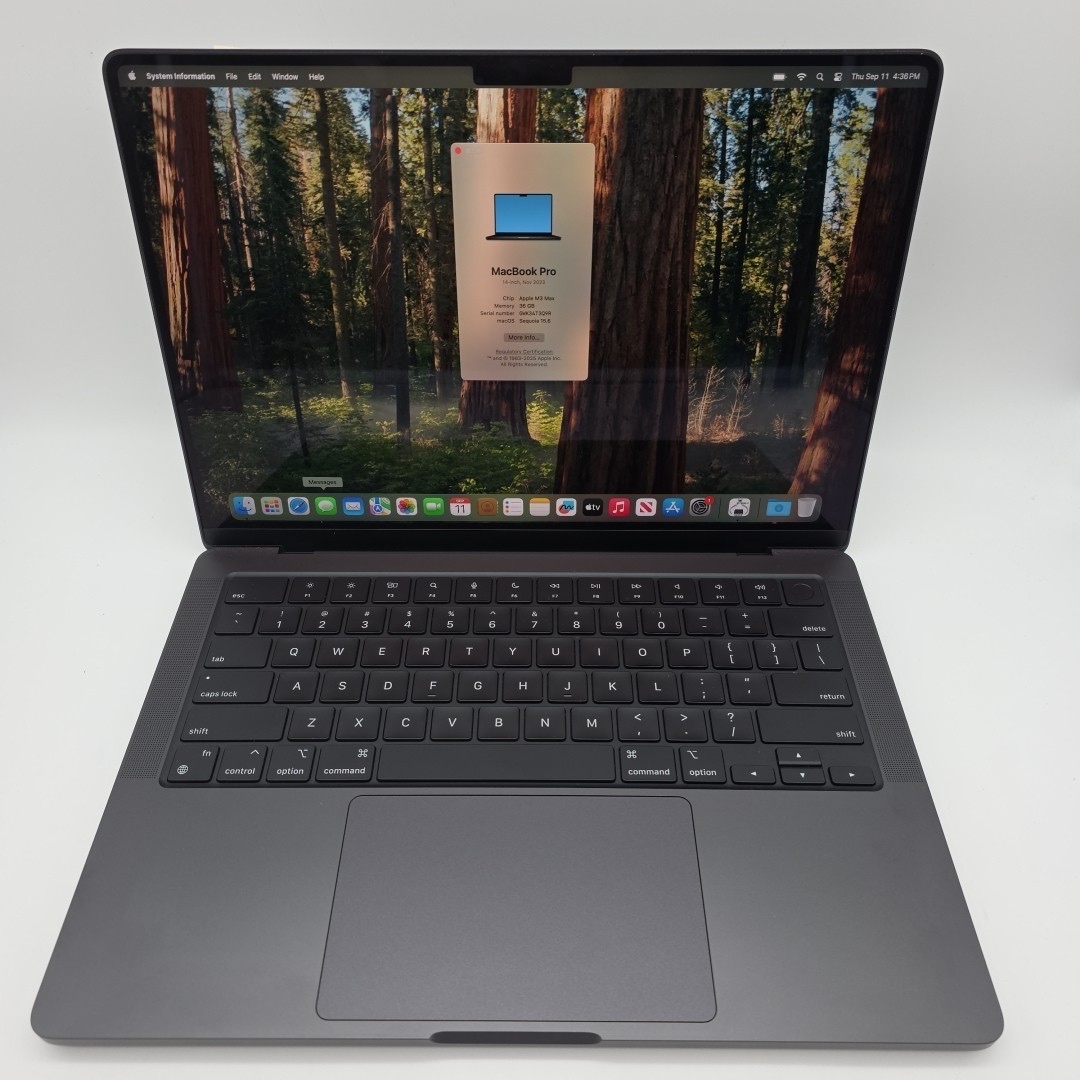 Apple MacBook 14" M3 MAX 36GB RAM, 1TB Disk