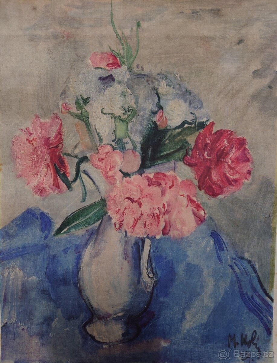 Prodám ručně malovaný obraz od M. Holý, 29.