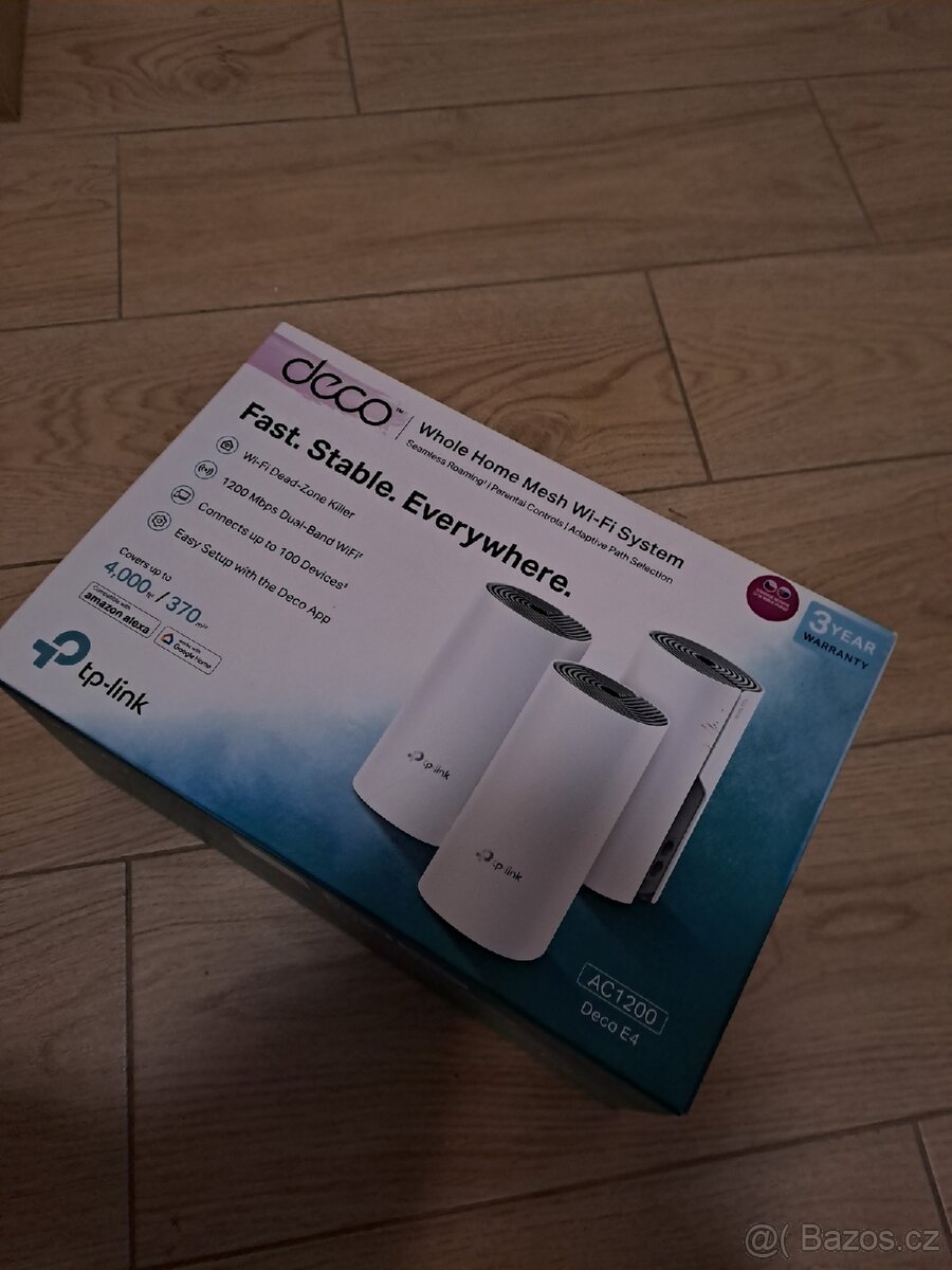 TP-Link Deco E4 (3-pack) Mesh