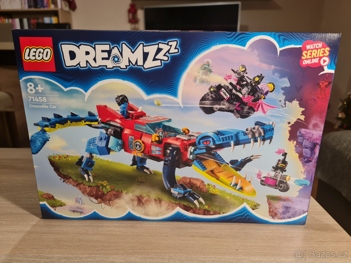 LEGO® DREAMZzz™ 71458 Krokodýlí auto + mini dárek