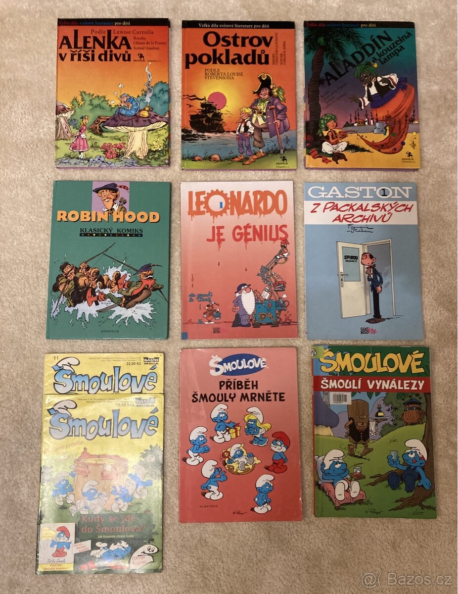 Pohádky pro děti (Alladin, Ostrov pokladů, Alenka)