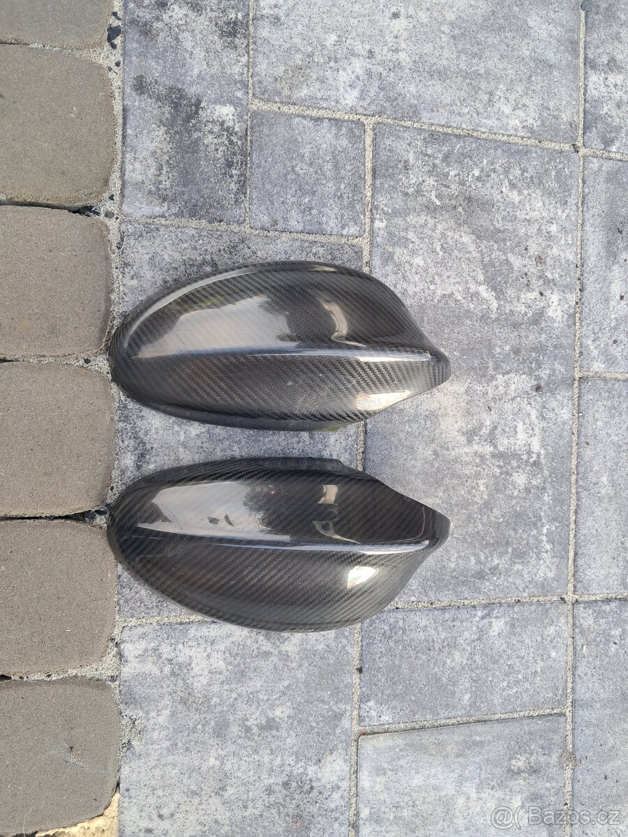 Krytky zrcarek karbon pro vozy BMW 1 E87 E81
