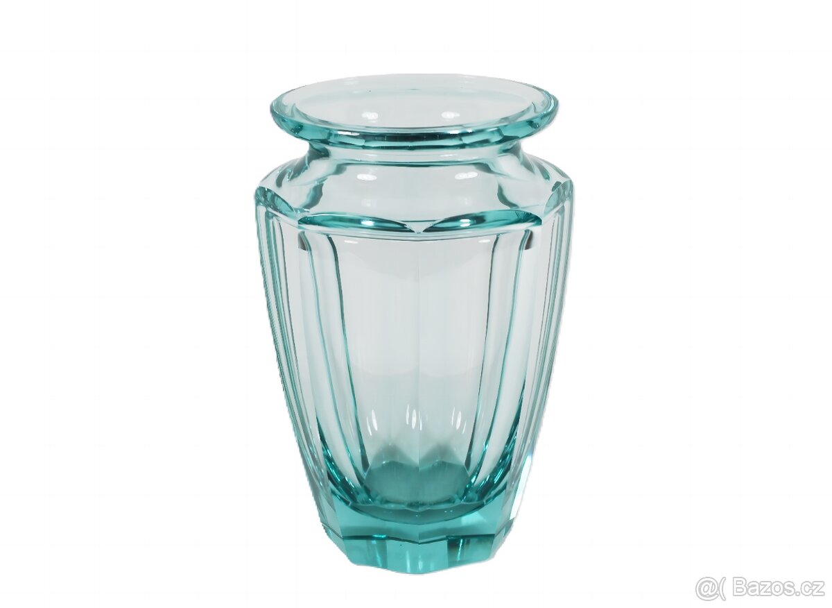 art deco váza Moser 4