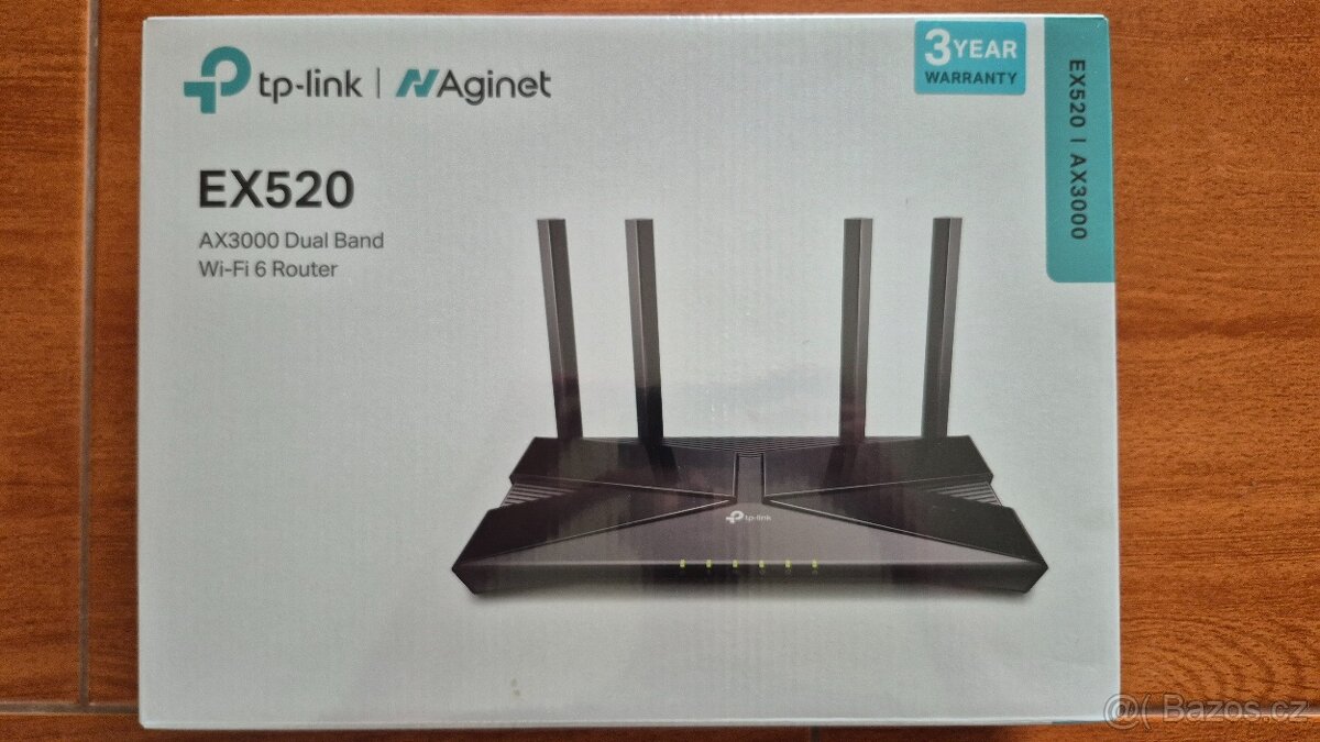 Wifi router TP-Link EX520 AX3000 WiFi6