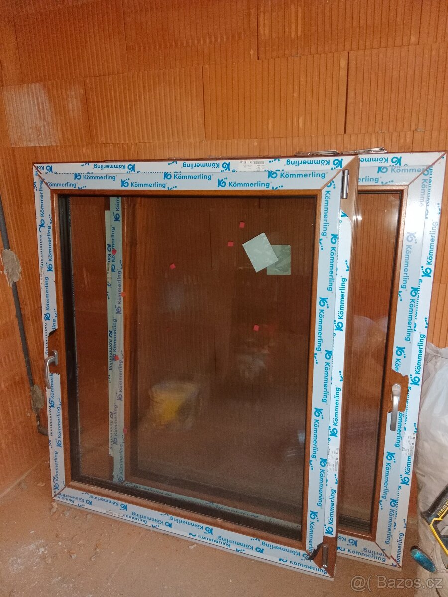 Prodám plast.okna 3 sklo 1220x1430