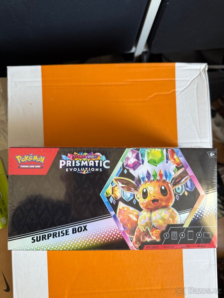 Pokemon Prismatic evolution surprise box