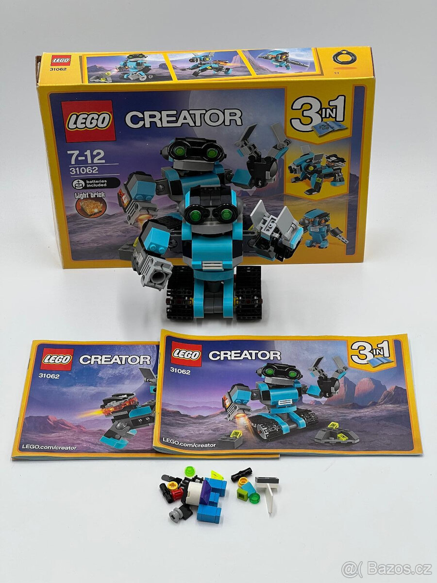 LEGO® Creator 31062 Průkumný robot z roku 2017