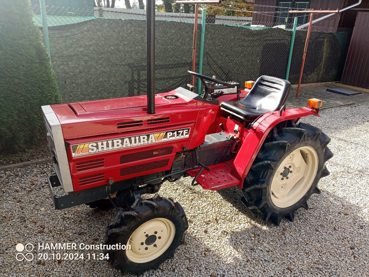 Malotraktor Shibaura P17F 4x4,Velká Sleva