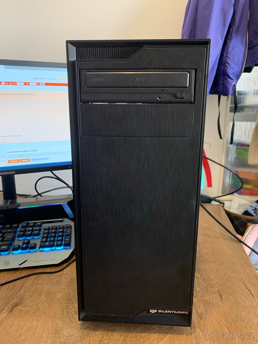 🖥️ Herní PC s Ryzenem a RX 470 – 16 GB RAM, SSD, DVD