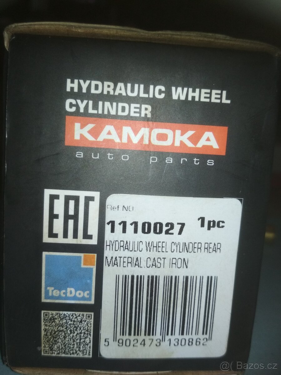 Prodám nové nepoužité brzdové válečky Kamoka 111027