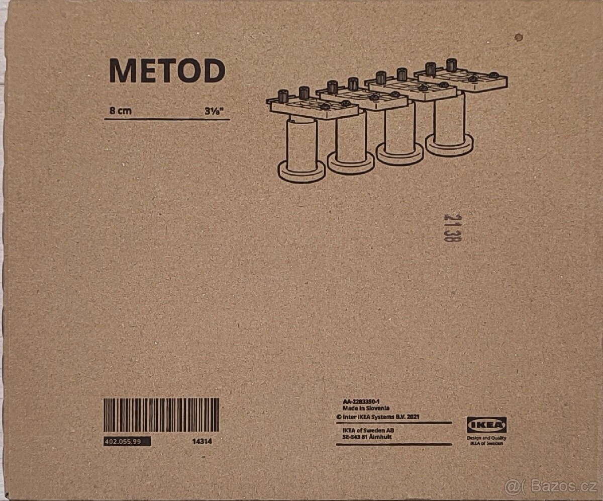 Ikea Metod 402.055.99 nohy ke kuchyni