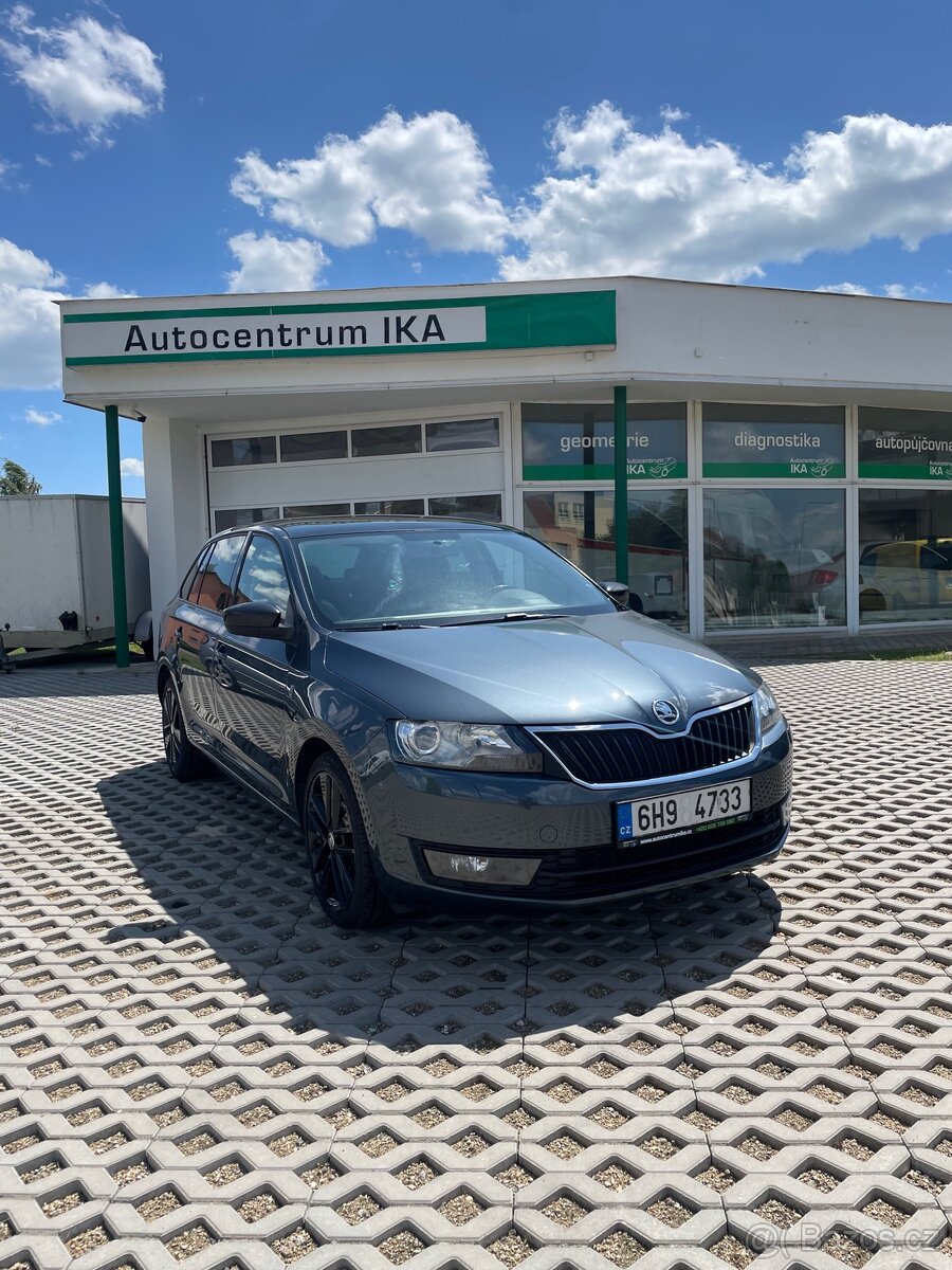 Škoda Rapid 1.6TDi 66kW 2014 DSG+Panorama