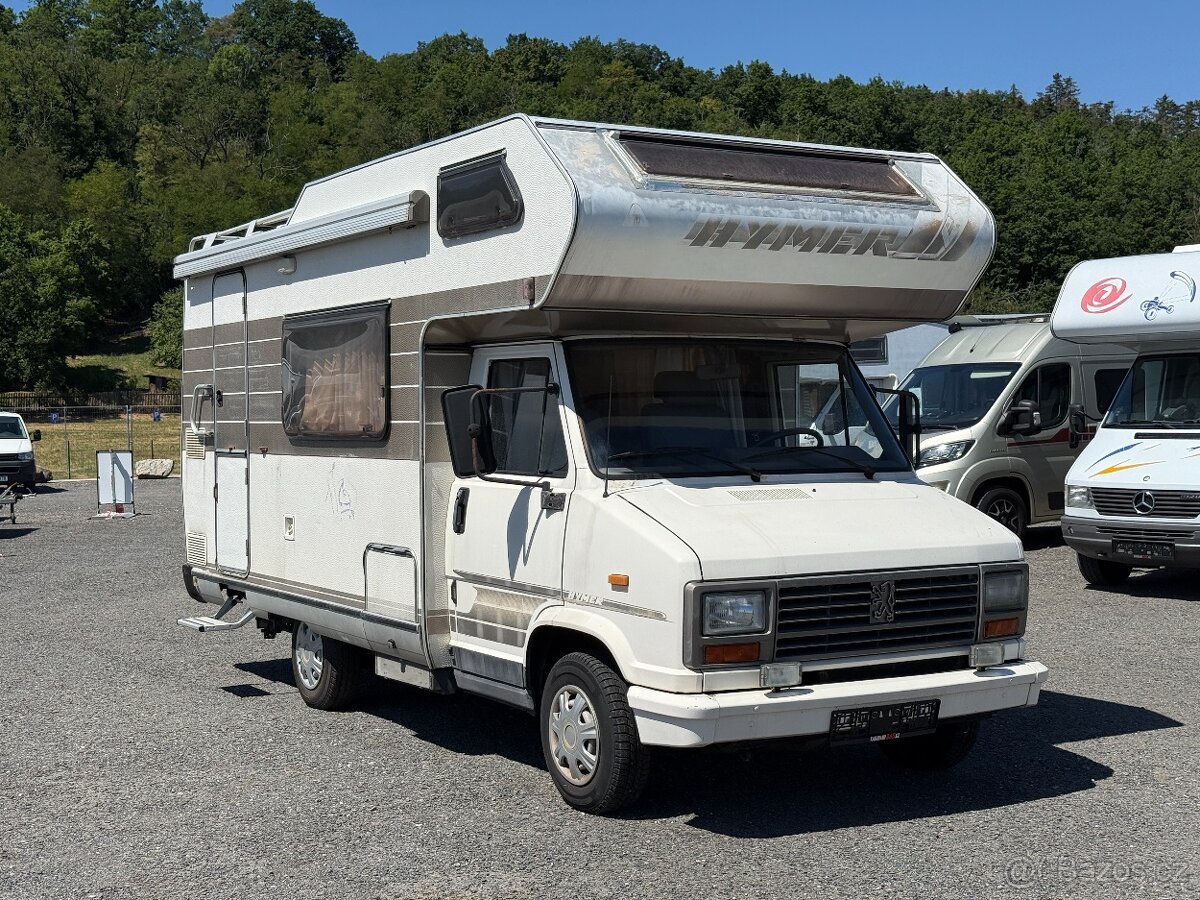 Hymer 2.5D, solár markýza