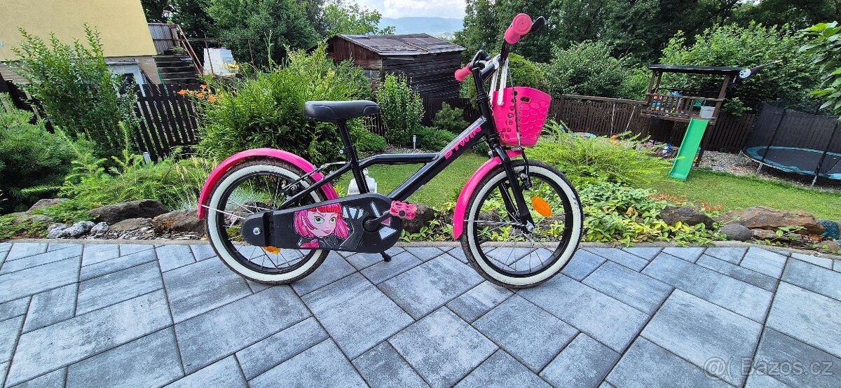 Dívčí kolo BTWIN 16" kolo 500 4–6 let Spy Hero