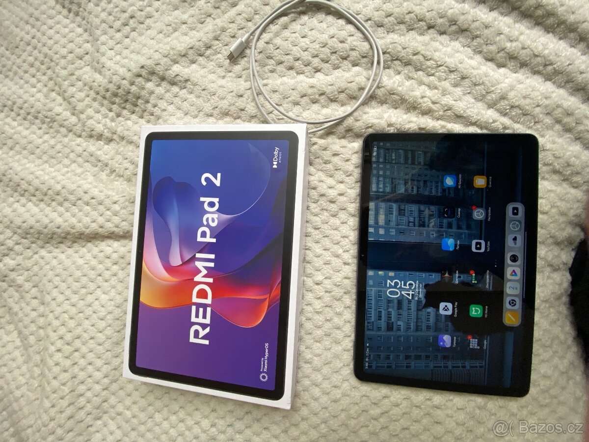 Prodám tablet Xiaomi Redmi Pad 2 – 4+4 GB RAM / 128 GB, Wi-F