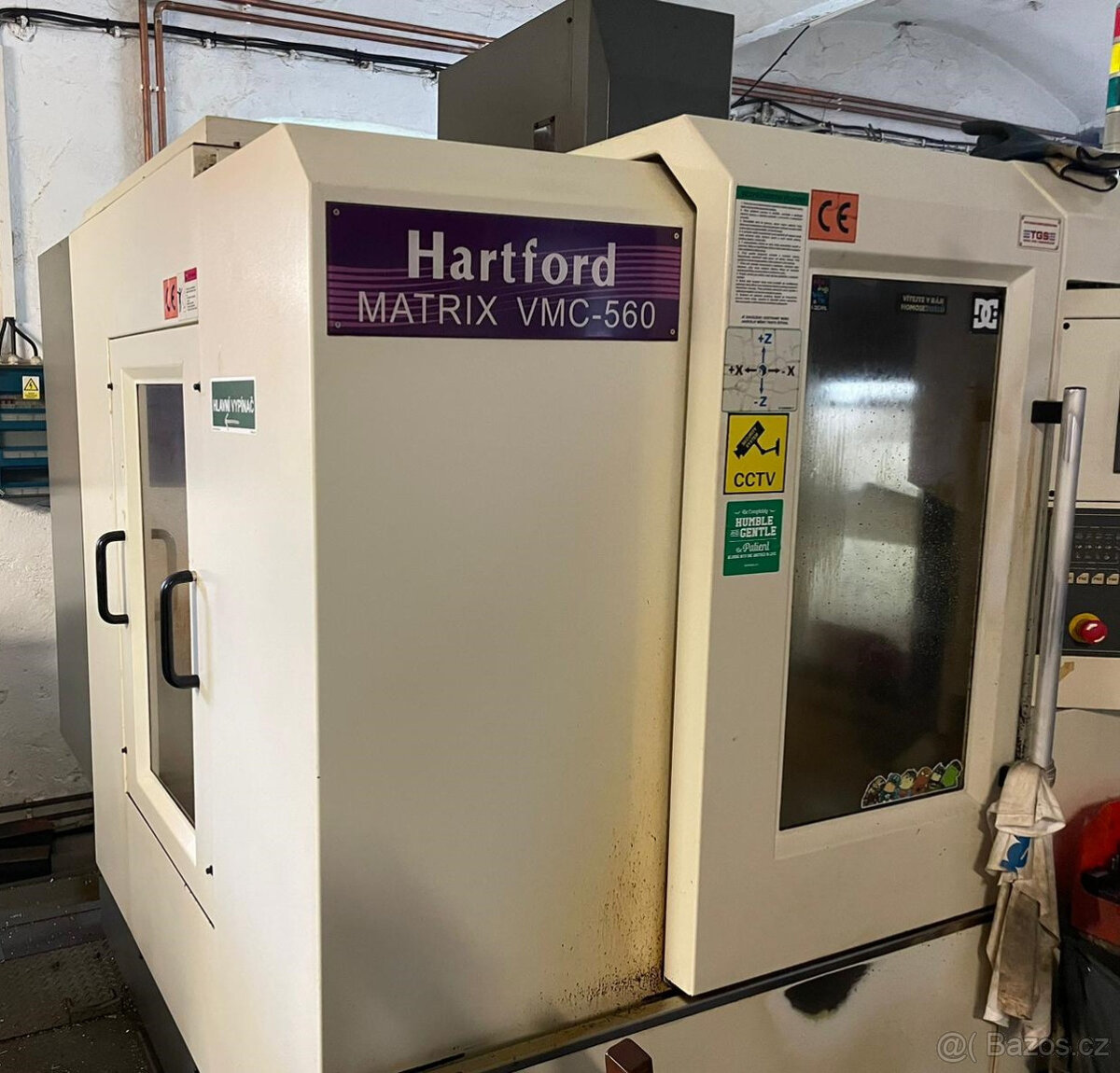 Vertikální obráběcí centrum Hartford, Matrix VMC 560