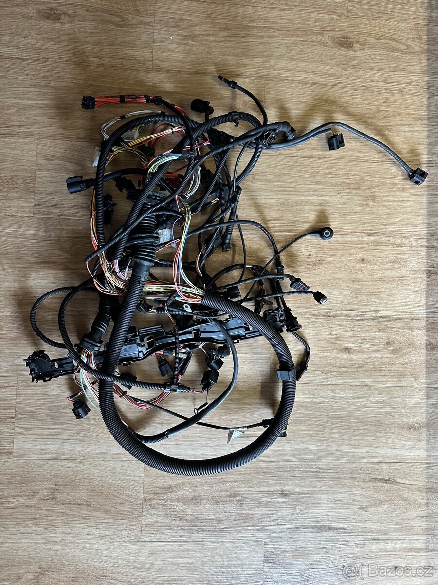 BMW N52 kabeláž motoru