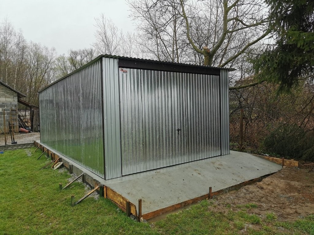 Plechová garáž 3,5x5