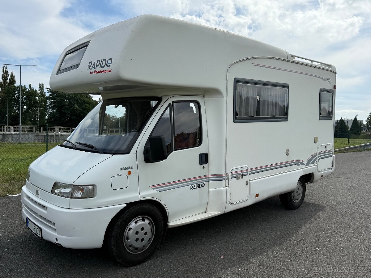 OBYTNÝ AUTOMOBIL RAPIDO FIAT DUCATO 2.8 i.d.TD