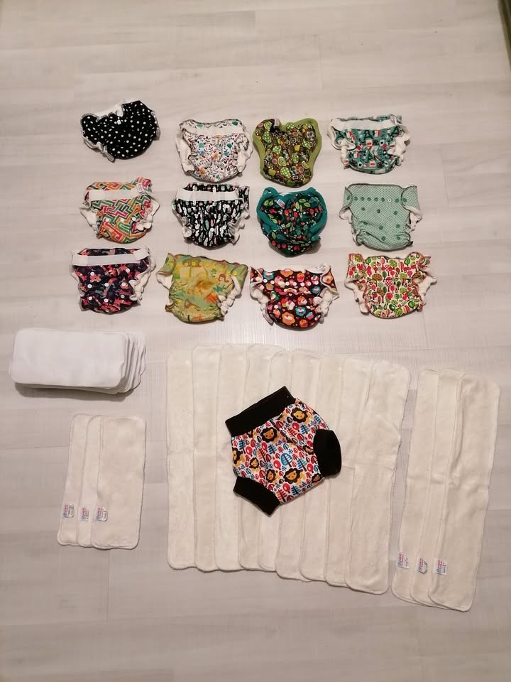 Sada nových látkových plen