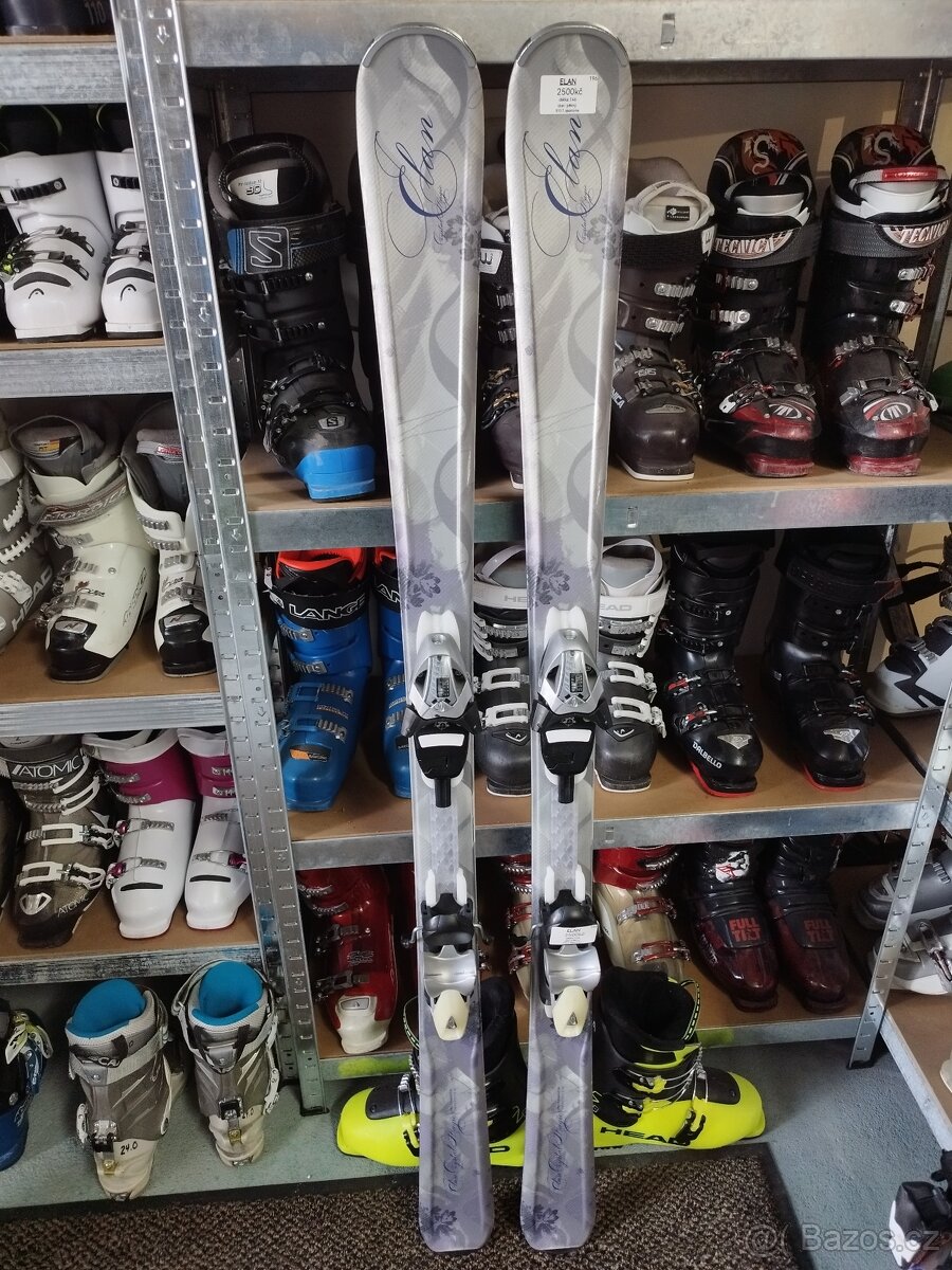 Dámské lyže Elán dlouhé 146cm