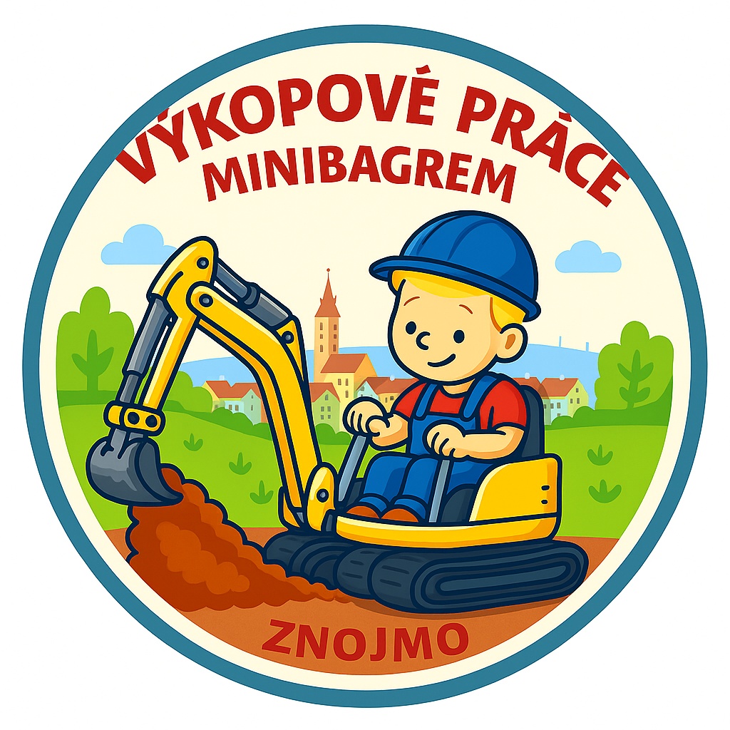 výkopové práce minibagrem znojmo