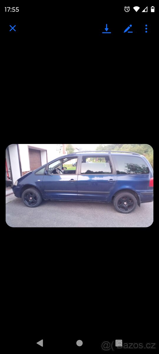 prodám Seat Alhambra 1.9 TDI 85 kW 2005