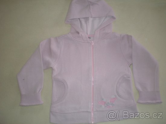 Dívčí rozepínací mikina CHEROKEE vel. 128