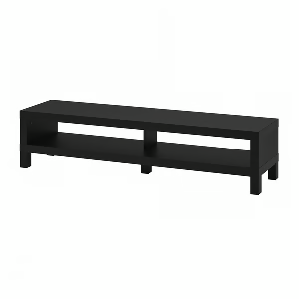 IKEA LACK – TV stolek černohnědý 160x35x36 cm, jako nový
