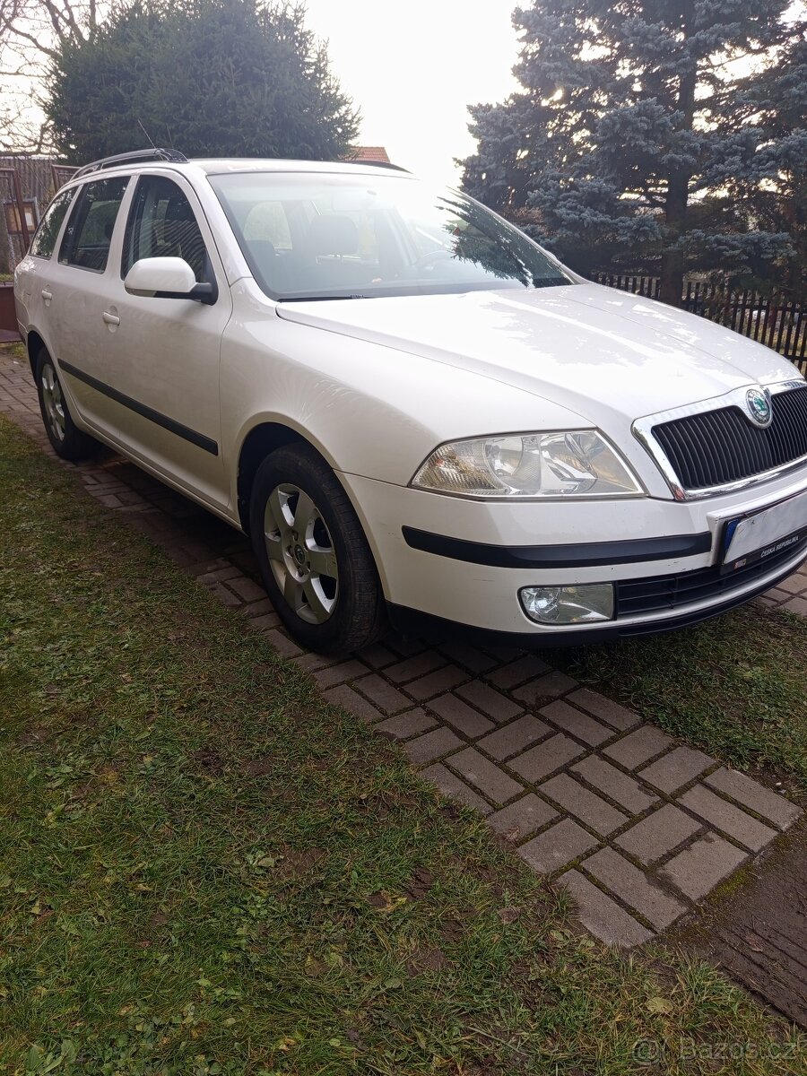 Octavia 2 combi 1.9 TDI 77 kW, km 283 tis, 2xkola