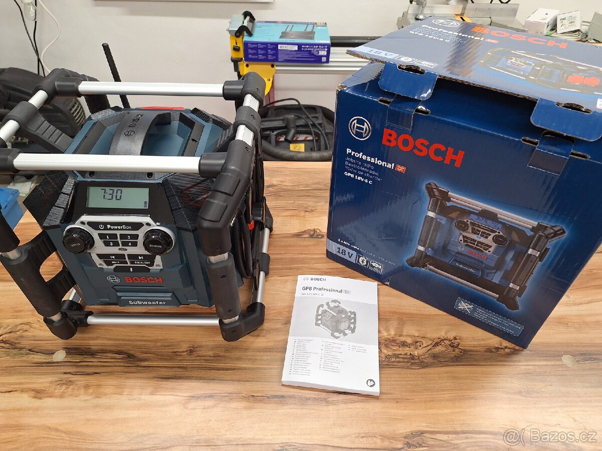 Rádio BOSCH GPB 18V-5 C