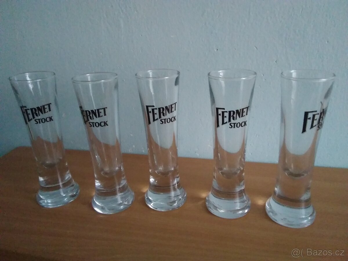 Prodám skleničky 10 Kč za kus