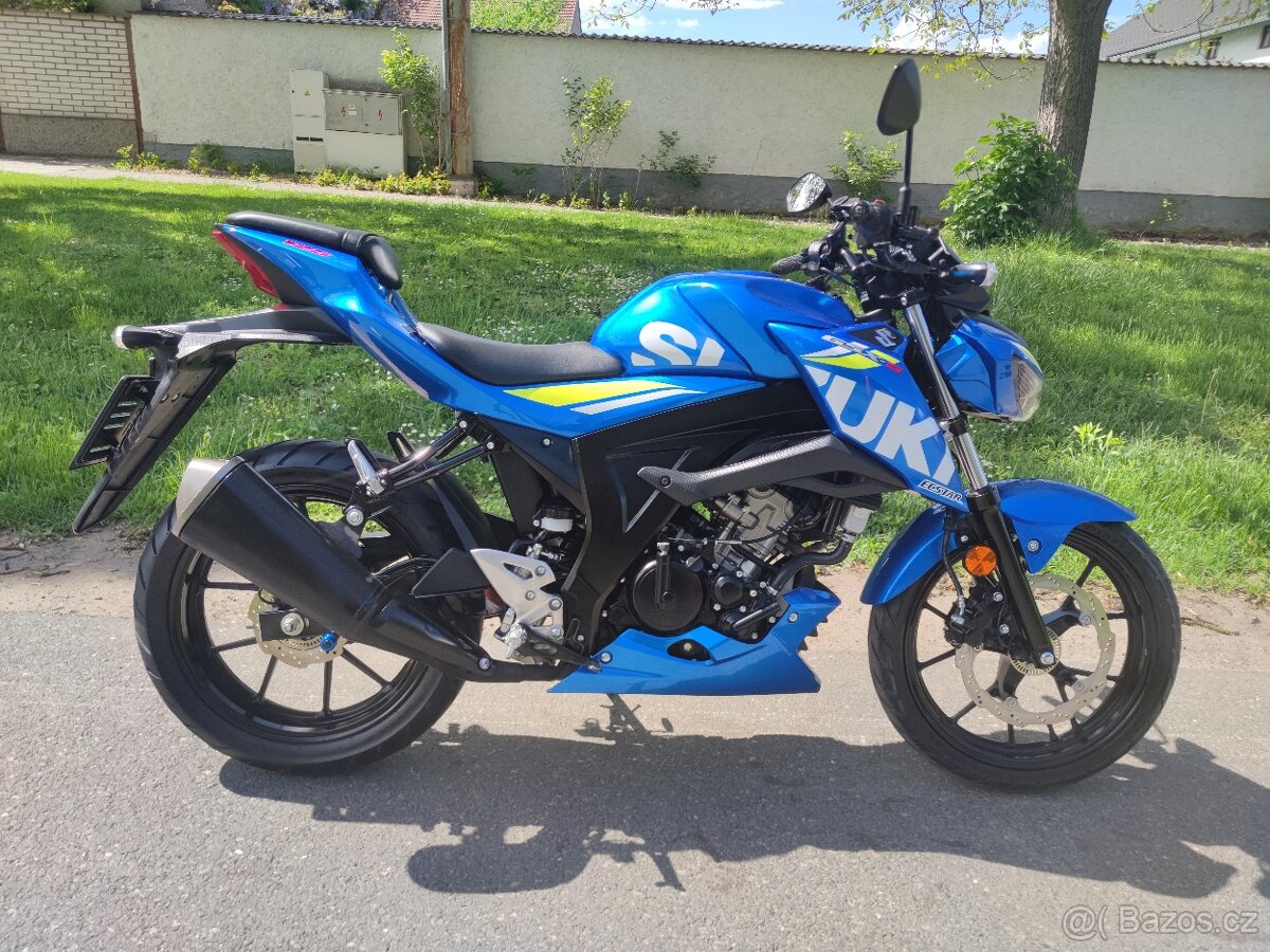 Suzuki GSX-S 125 ABS modrá