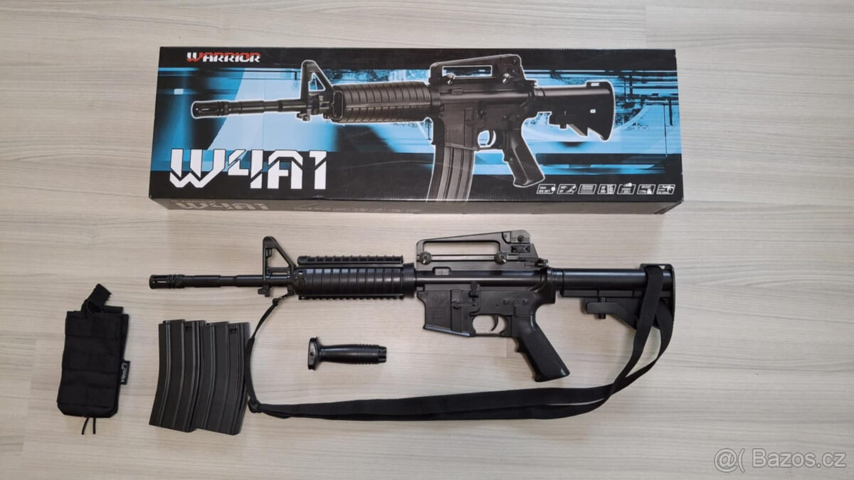 Warrior W4A1 RIS airsoft manuální puška