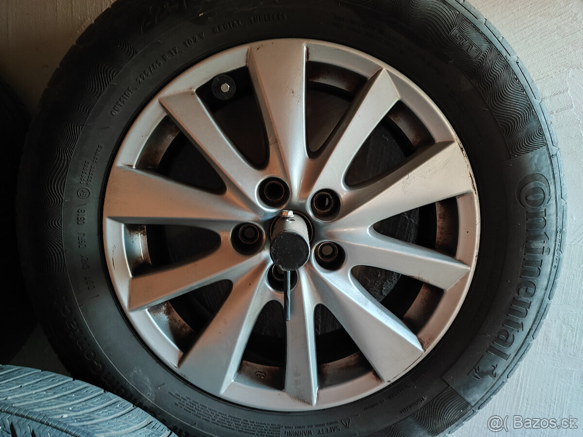 Disky + pneu na Mazda 3,6, CX 3, CX 5, R17