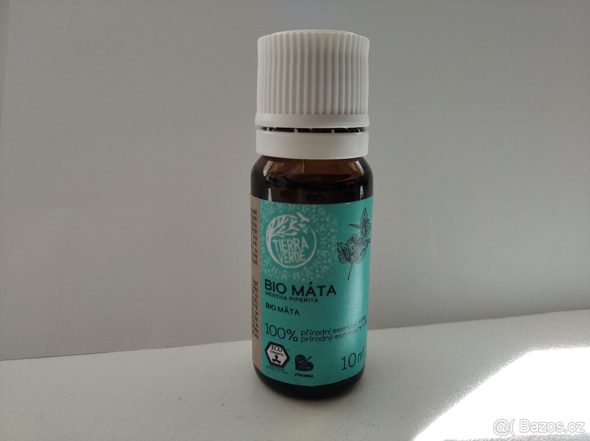 Esenciální olej bio MÁTA- 10 ml