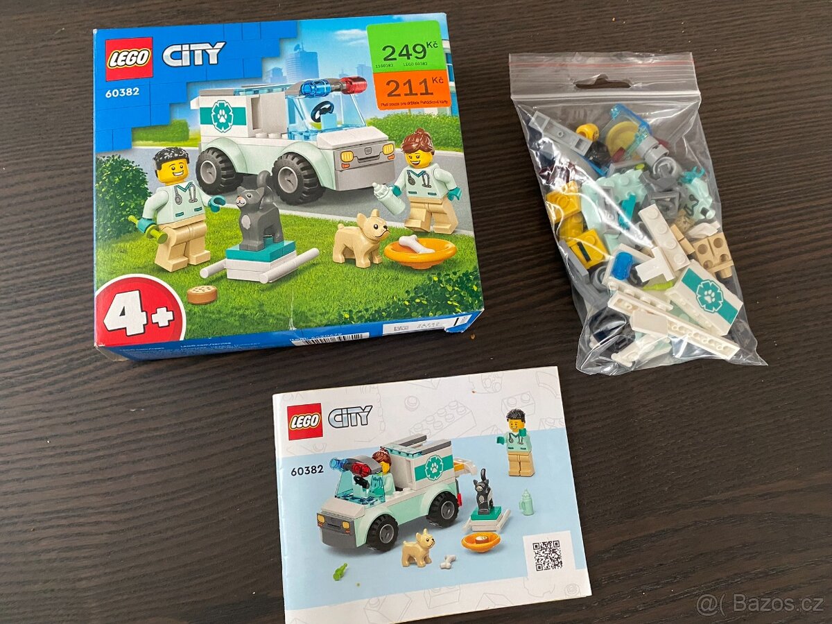 LEGO City 60382 Veterinární záchranka