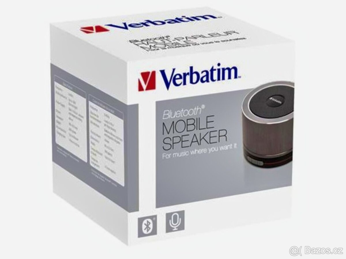 Nový Bluetooth reproduktor Verbatim za 50% původní ceny