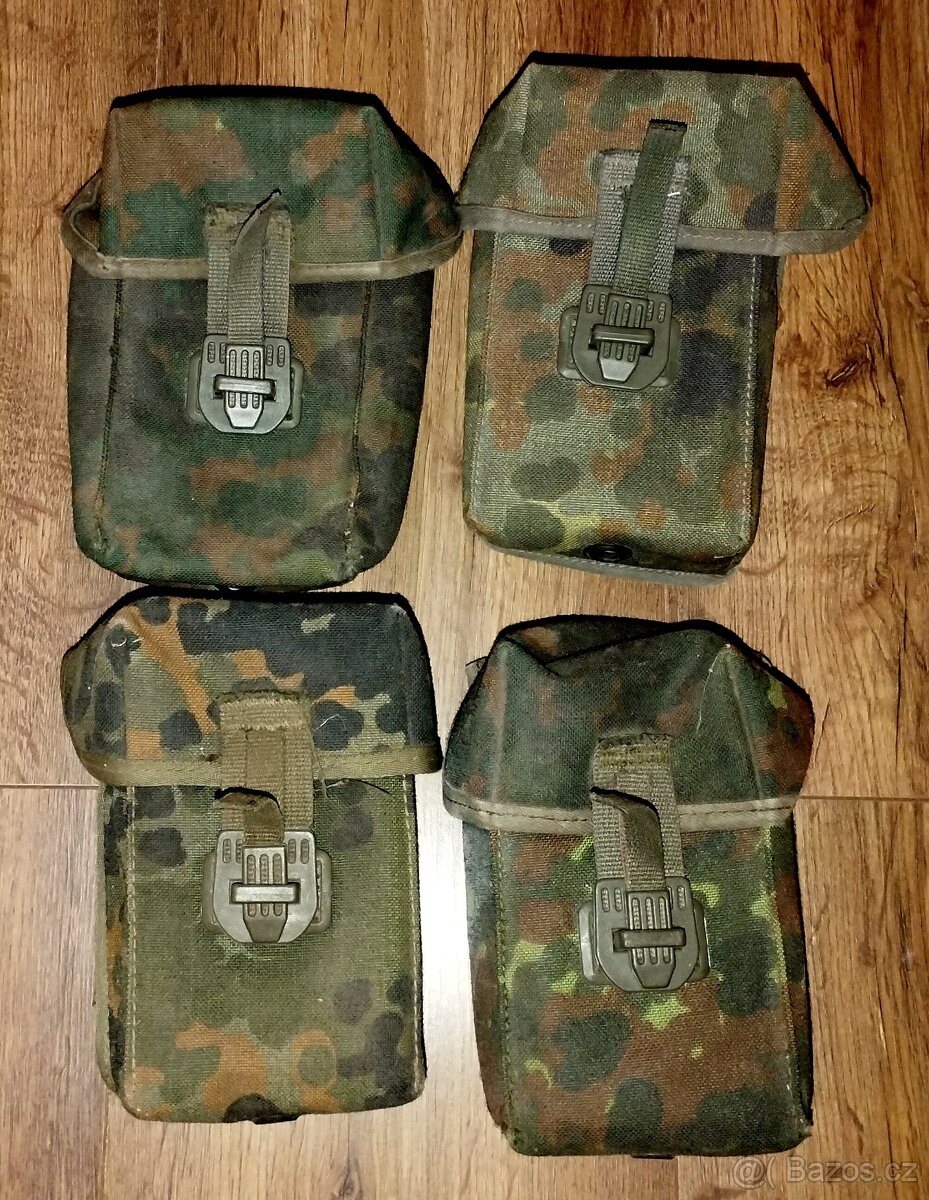 Sumky Bundeswehr, včetně adaptéru, cena za všechny