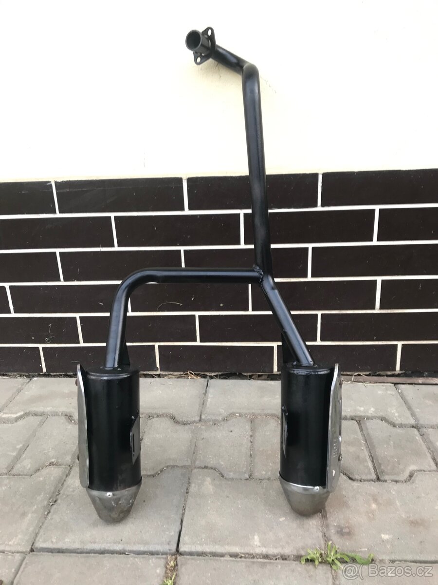 Výfuk pro čtyřkolku hummer 125 cc