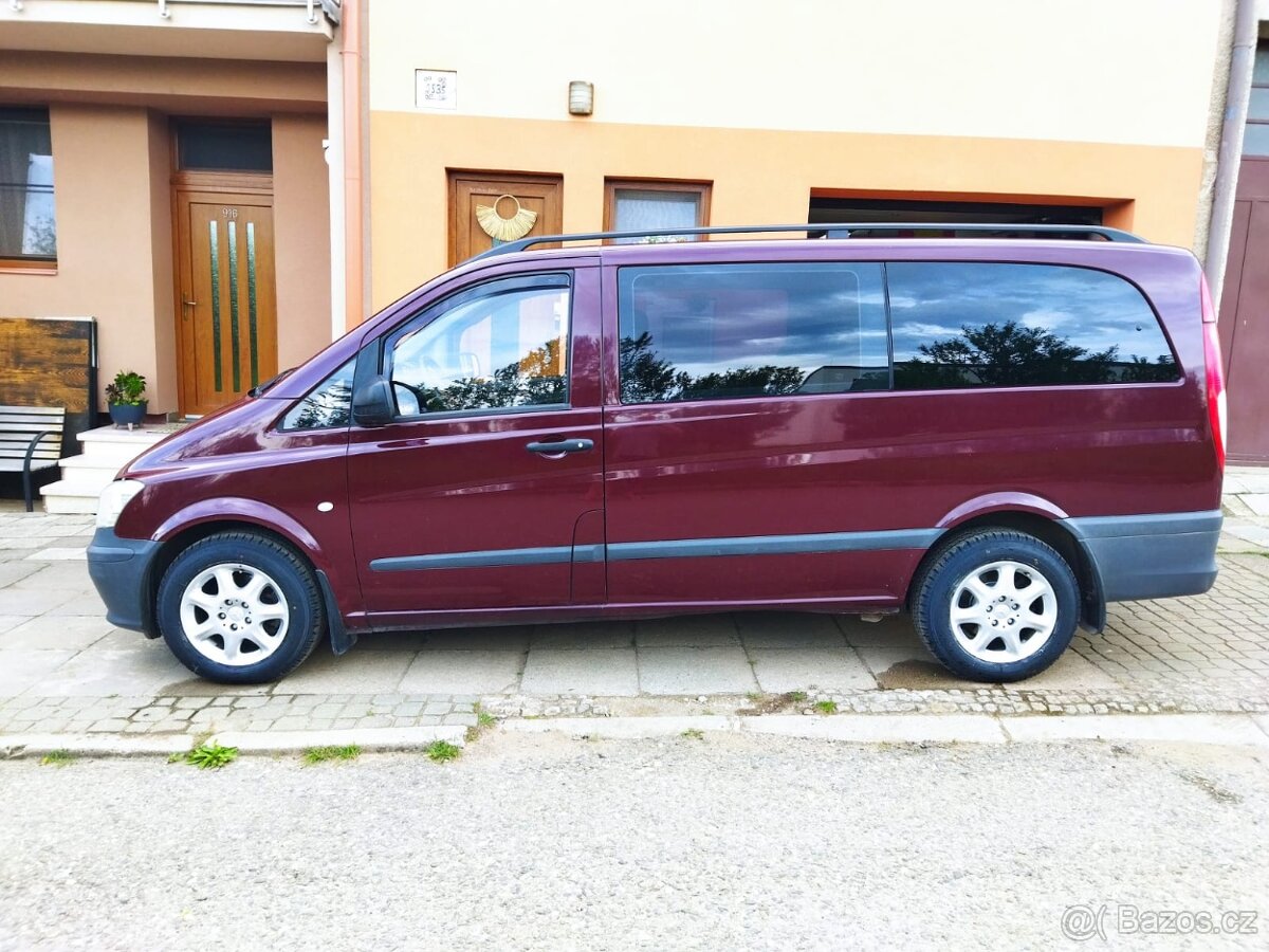 Mercedes Vito long 7/11, spací vestavba