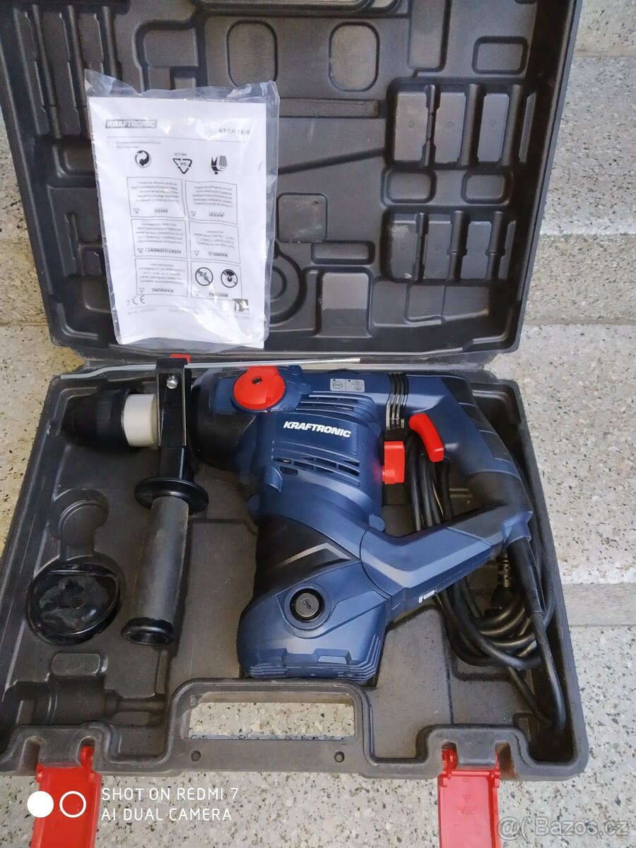 Prodám bourací kladivo KRAFTRONIC KT-BH 1600 W.