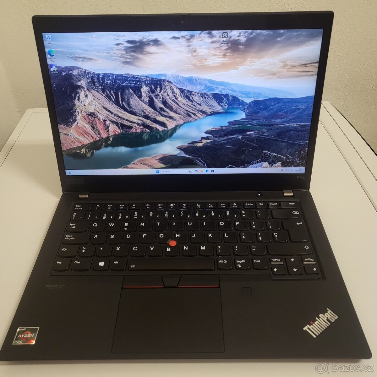 Lenovo ThinkPad P14s Gen 2/ Ryzen 7/8jader/512GB-NVMe/16GB