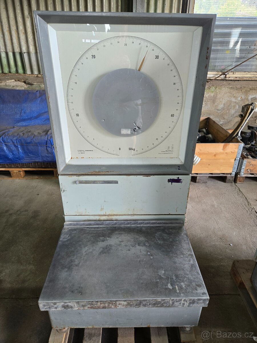 PRODÁM Váha TRANSPORTA 50 kg 2