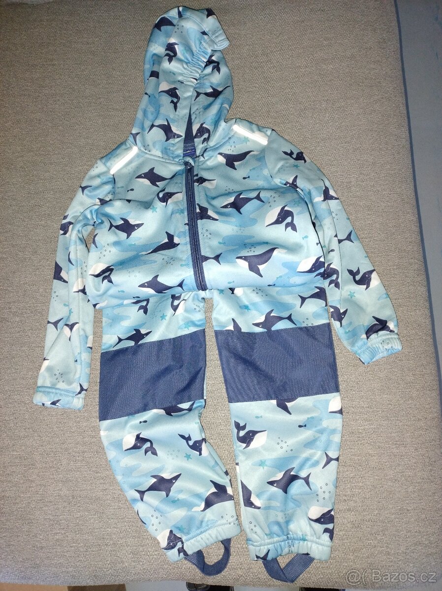 Podzimní kombinéza softshell 110/116